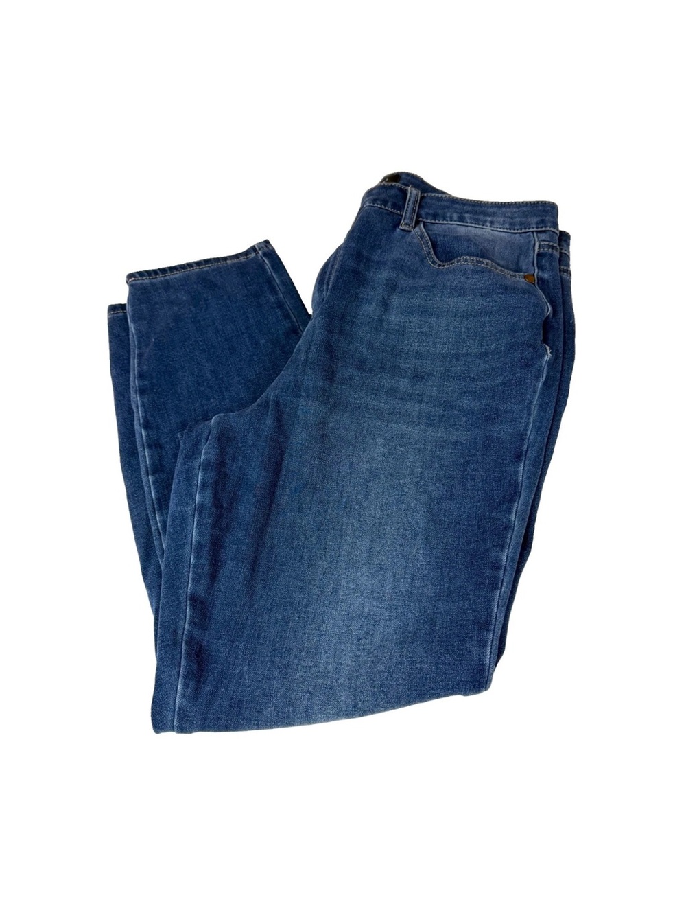 Judy Blue Women’s Size 13/31 Boyfriend Fit Jeans Dark Wash Blue Denim JB88207